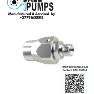 Rotary swivel joint straight