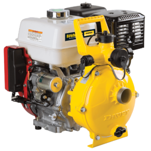 Davey Single Stage Wide / Honda GX390RS Pump and Engine Combo Electric Start