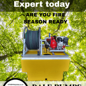 Dale 500 Litre Twin stage fire fighting skid unit