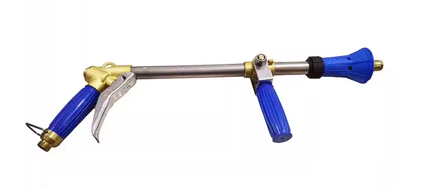 Monitori pistol grip adjustable chem trigger fan spray nozzle - Image 3